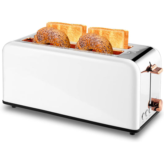 Toaster 4 Slice with Wide Slots